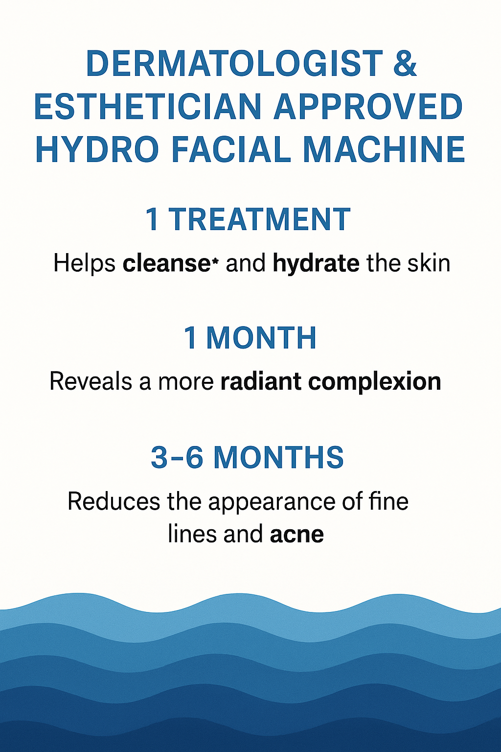 LuxaGlow 7-in-1 Hydro Facial System™